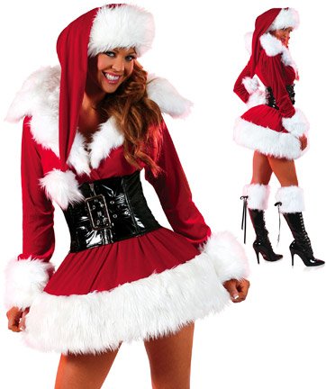 Карнавальный костюм Девушка Санта